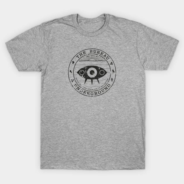 Bureau Underground Seal Vintage T-Shirt by JCD666